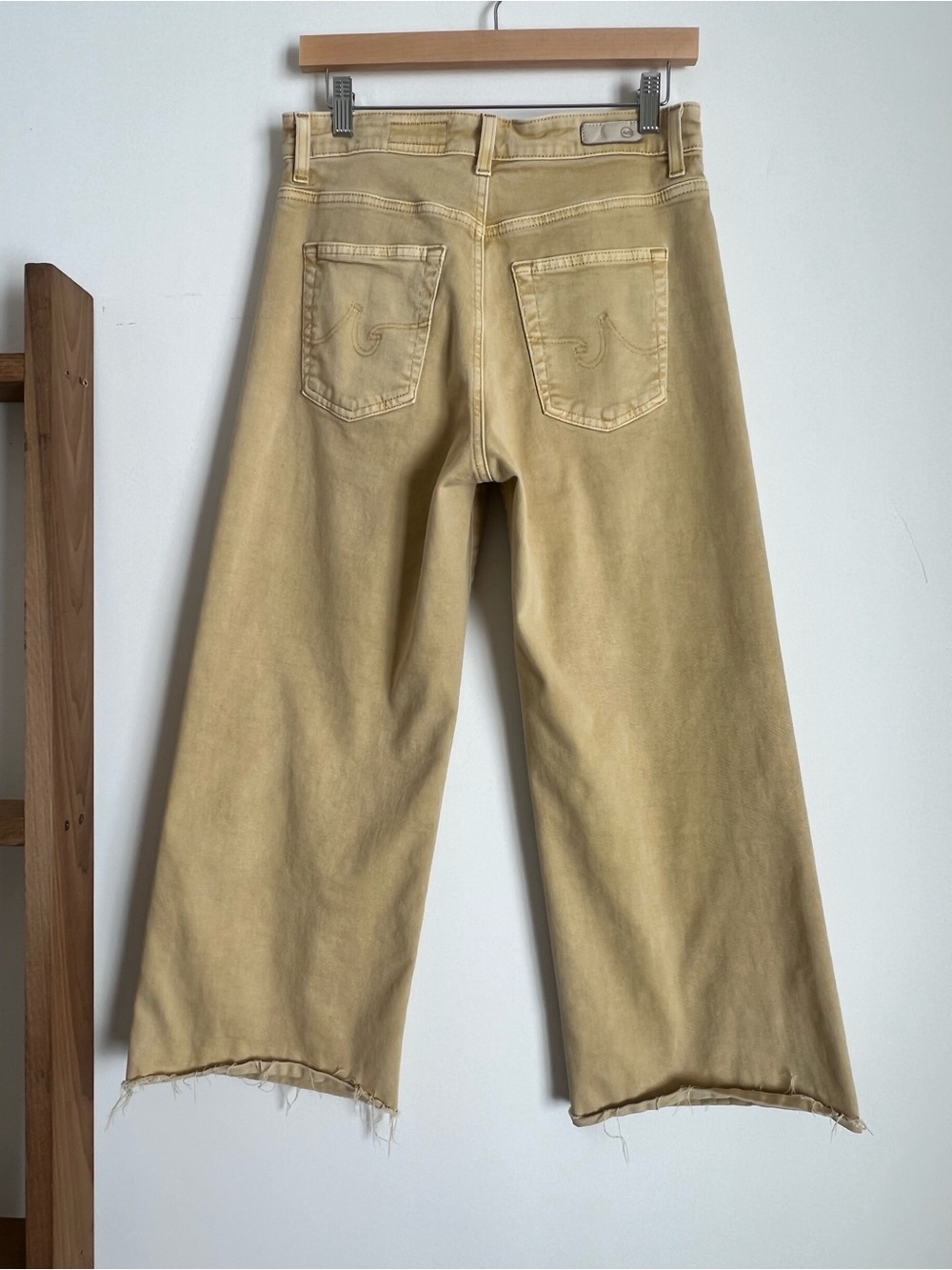 AG Sage High Rise crop wide leg jeans - Picture 3 of 9
